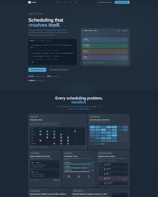 Roster - Powerful Scheduling Landing Page Template