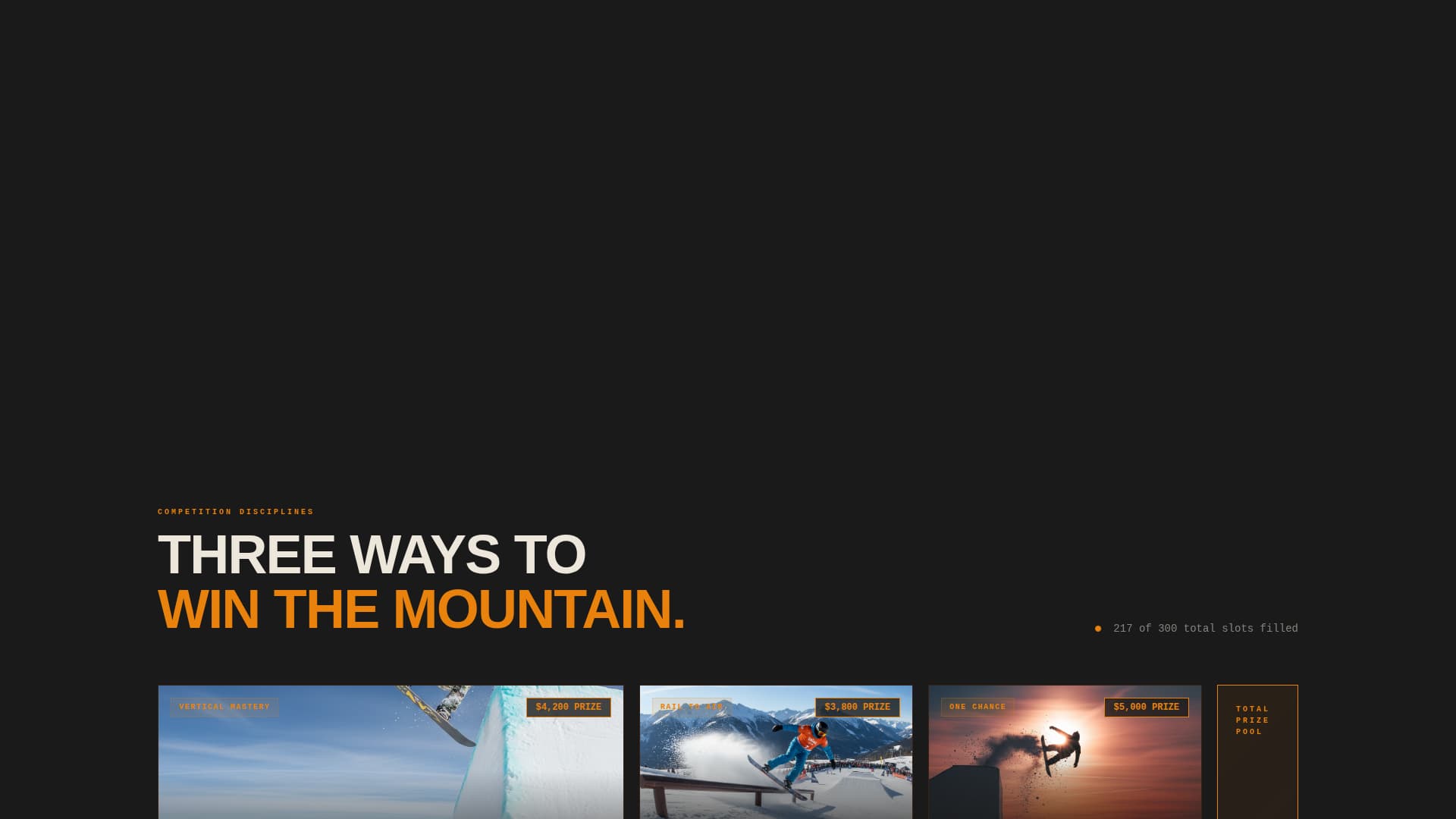Shred - Highoctane Snowboarding Landing Page Template