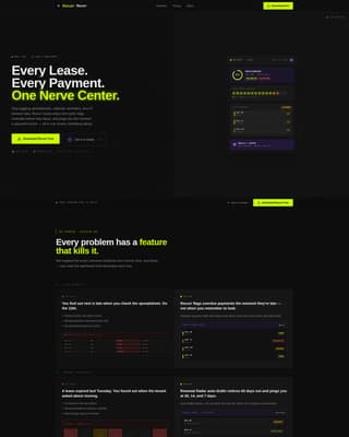 Recurr - Streamlined Propertymanagement Landing Page Template