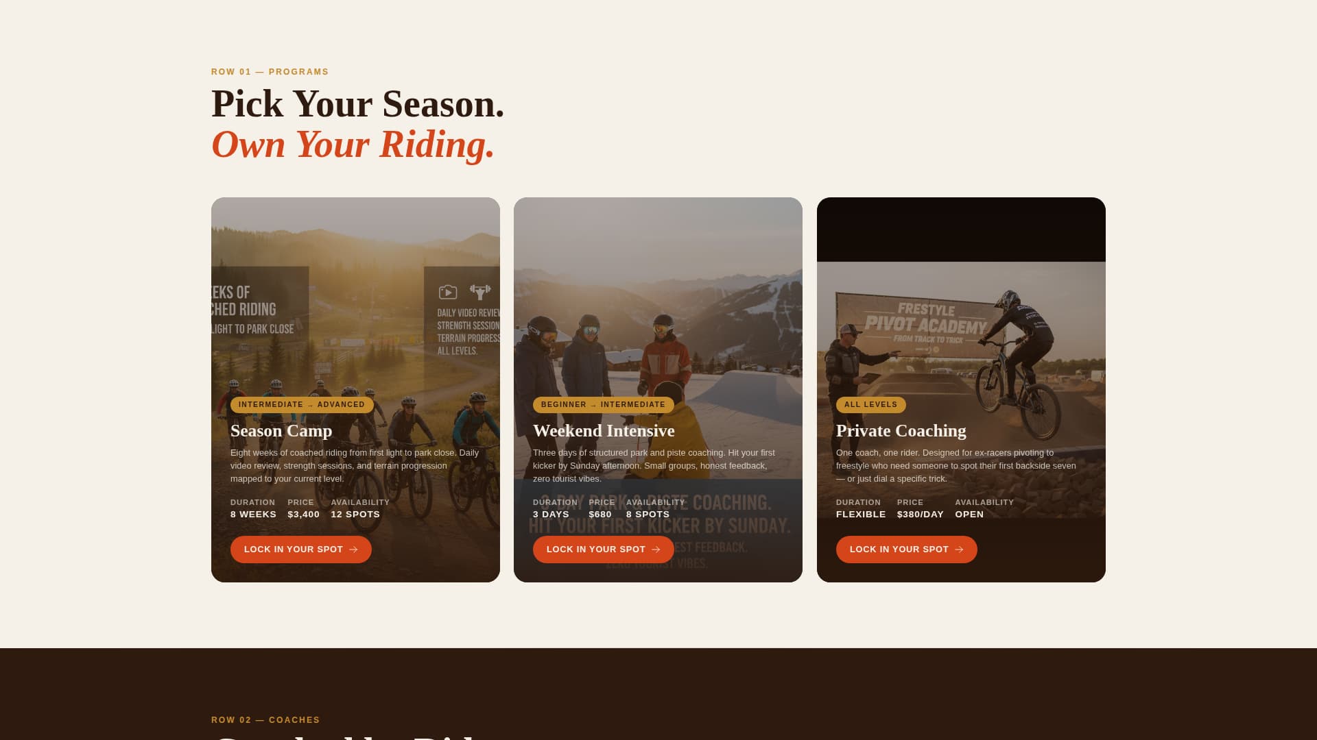 Shred - Explosive Snowboarding Landing Page Template