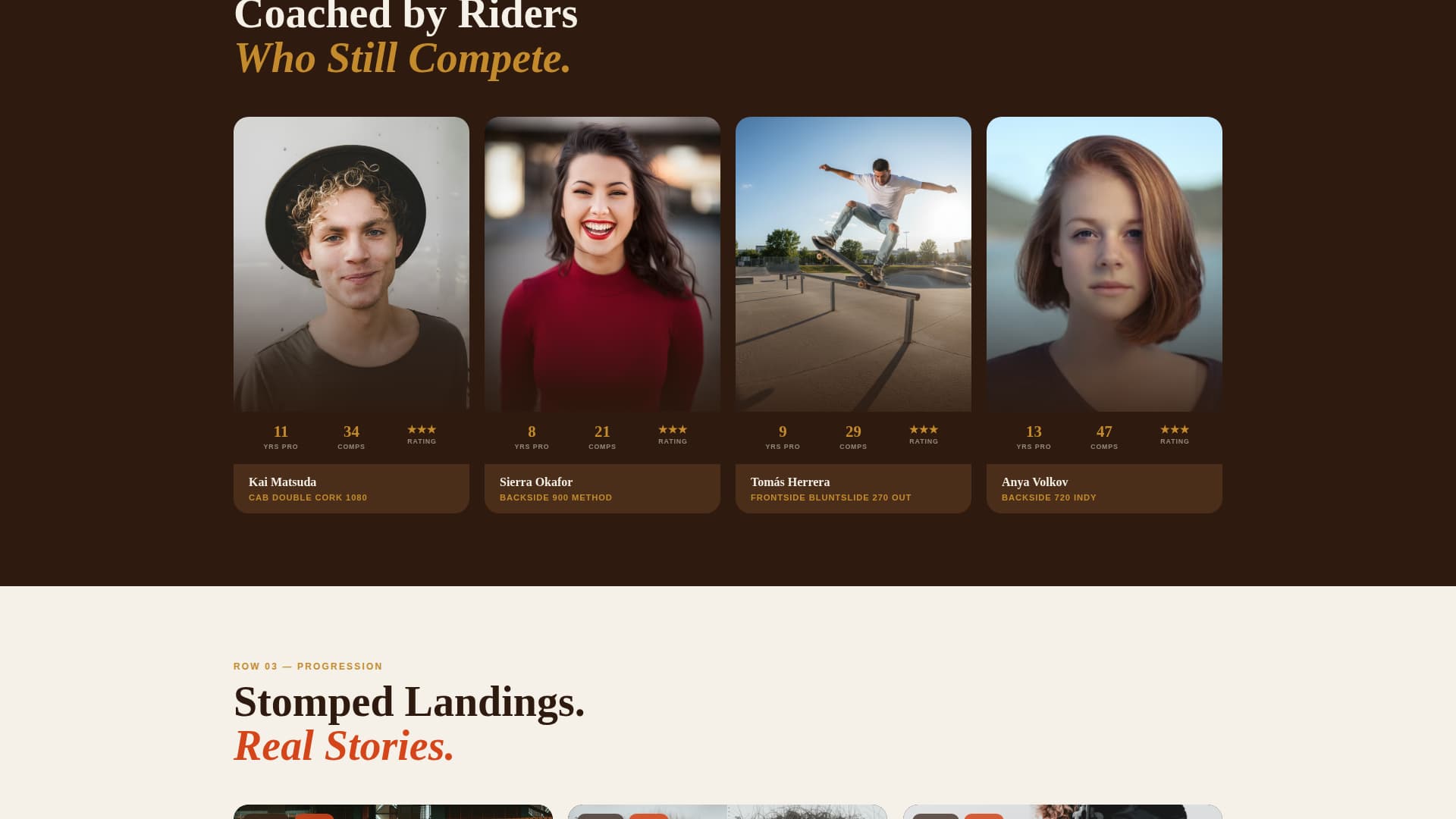 Shred - Explosive Snowboarding Landing Page Template