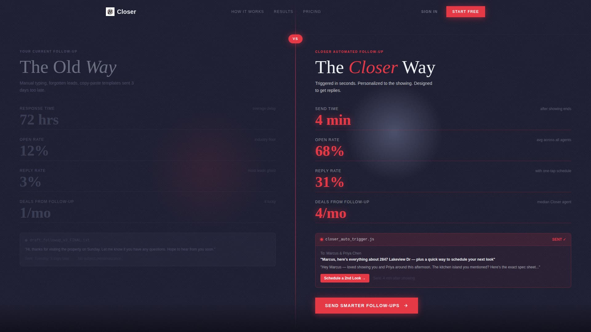 Accelerant — Strategic Follow Up Landing Page Template
