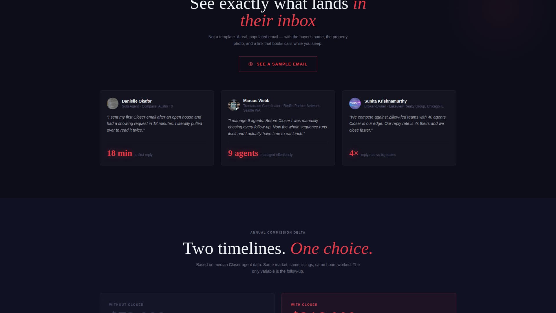 Accelerant — Strategic Follow Up Landing Page Template