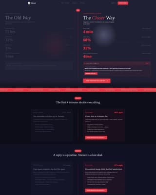 Accelerant — Strategic Follow Up Landing Page Template