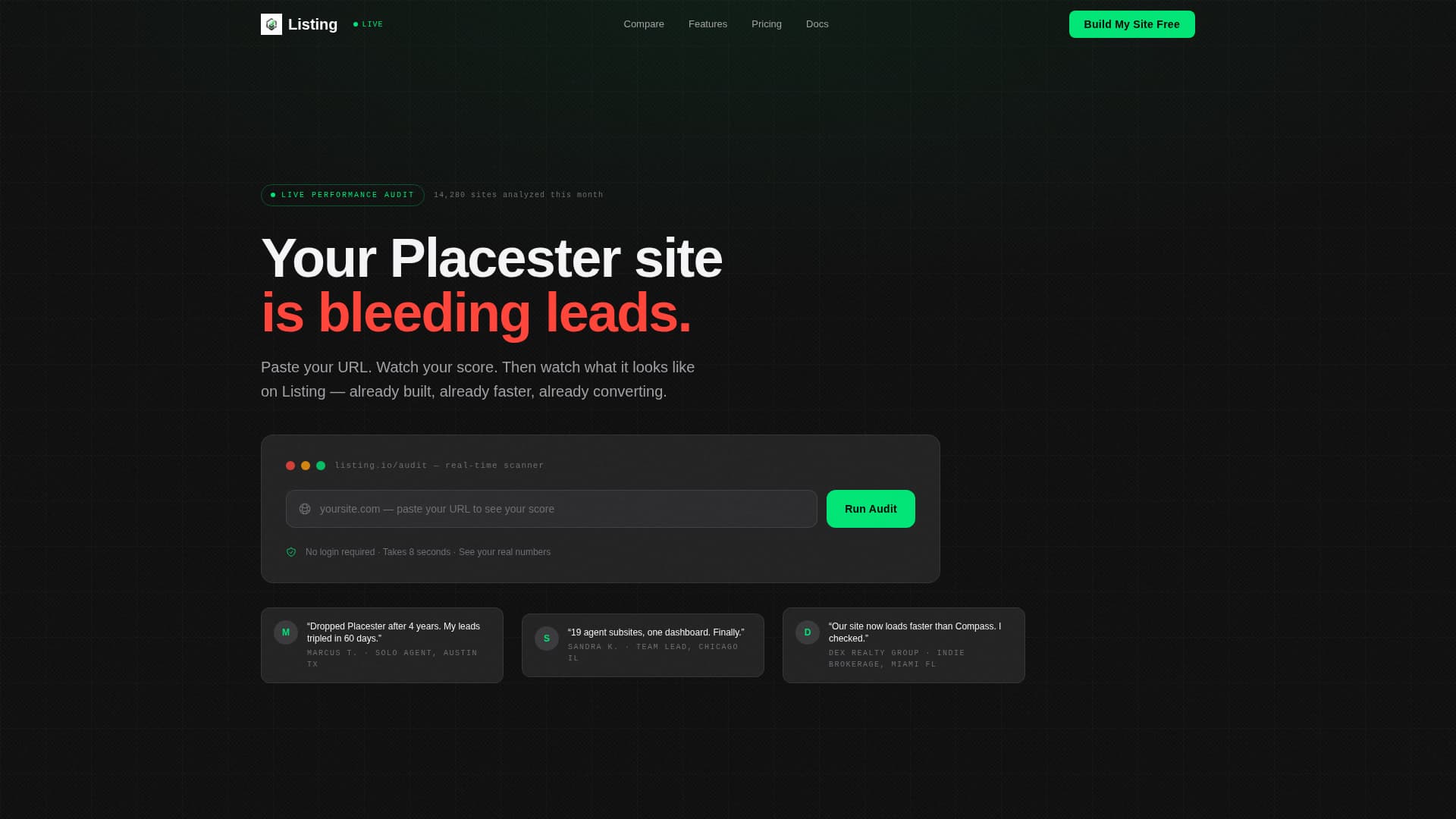 Registry — Results-Focused Agency Landing Page Template