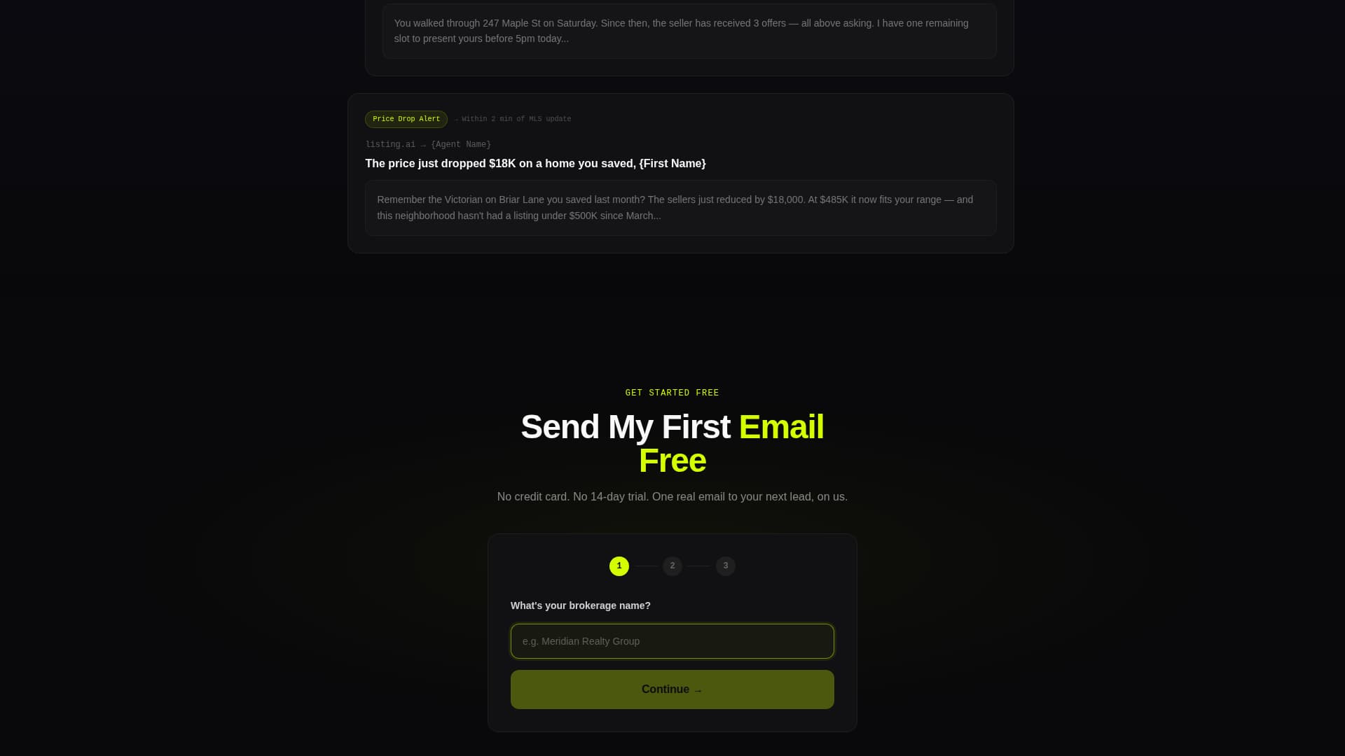 Listing - Highimpact Realestate Landing Page Template