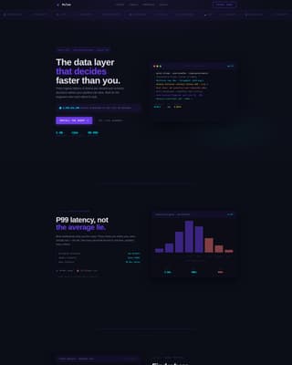 Metric — Instant Performance Analytics Landing Page Template