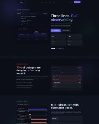 Realtime - Premium Performance Landing Page Template