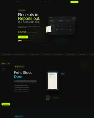 Scan - Rapid Receipt Landing Page Template