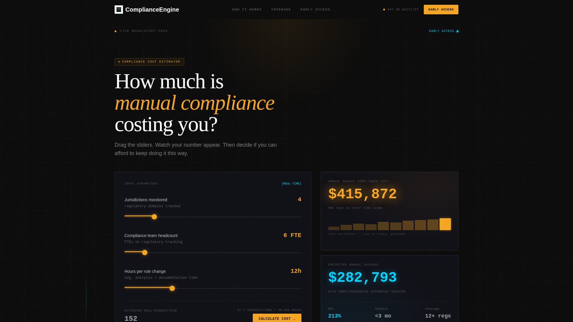 Comply - Automated Regtech Landing Page Template