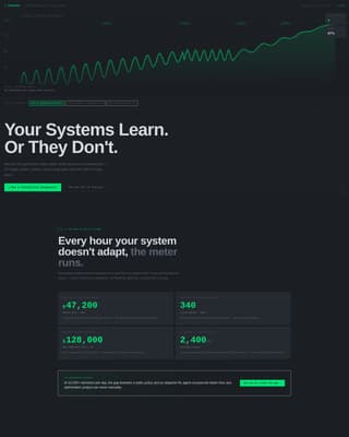 Converge - Precision Reinforcement Learning Landing Page Template