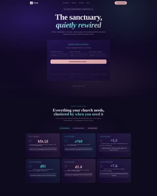 Portal - Dynamic Religious Organization Landing Page Template