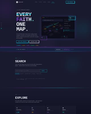 Sanctum - Powerful Faith Directory Landing Page Template