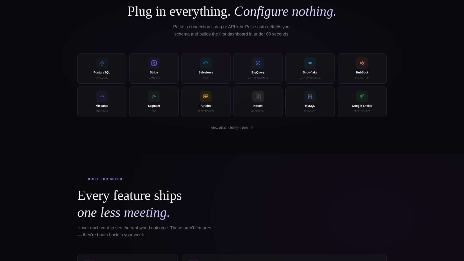 Pulse - Powerful BI Landing Page Template