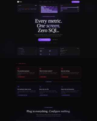 Pulse - Powerful BI Landing Page Template