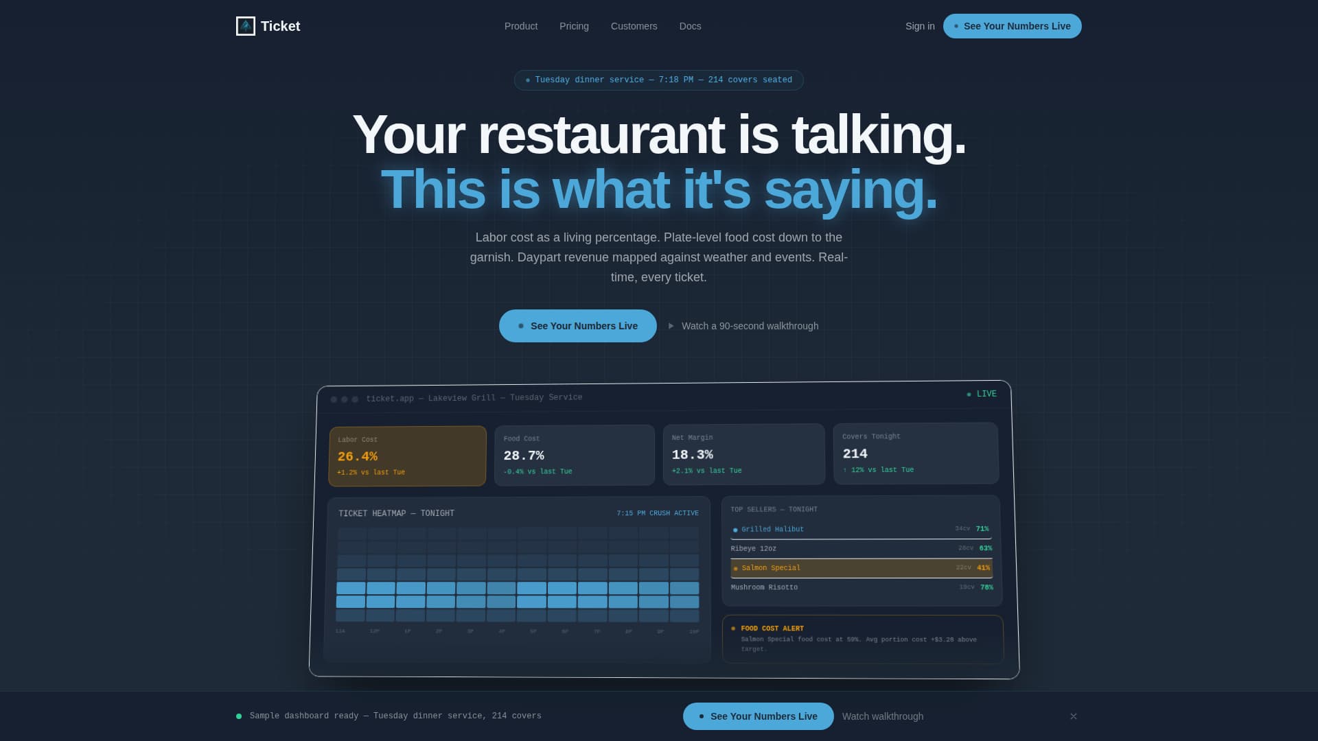 Savor — Gourmet Cuisine Landing Page Template