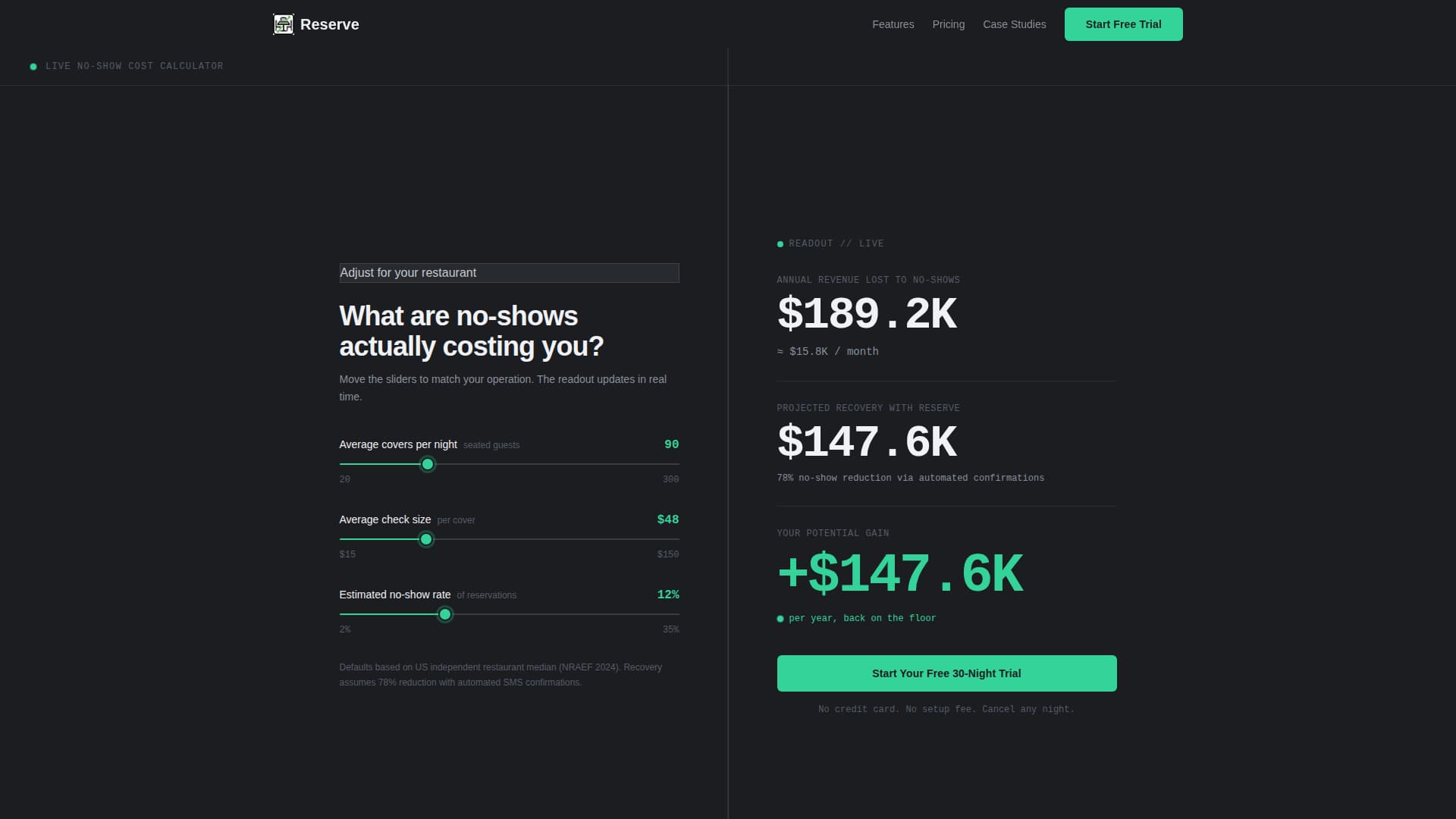 Dine — Upscale Hospitality Landing Page Template