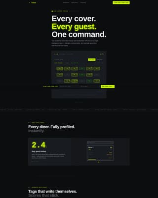 Feast — Fine Dining Landing Page Template