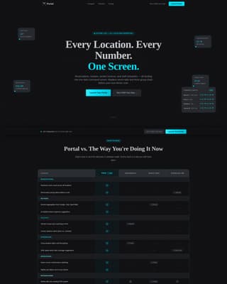 Portal - Powerful Restaurant Landing Page Template