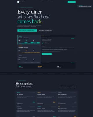 Followup - Powerful Restaurant Landing Page Template