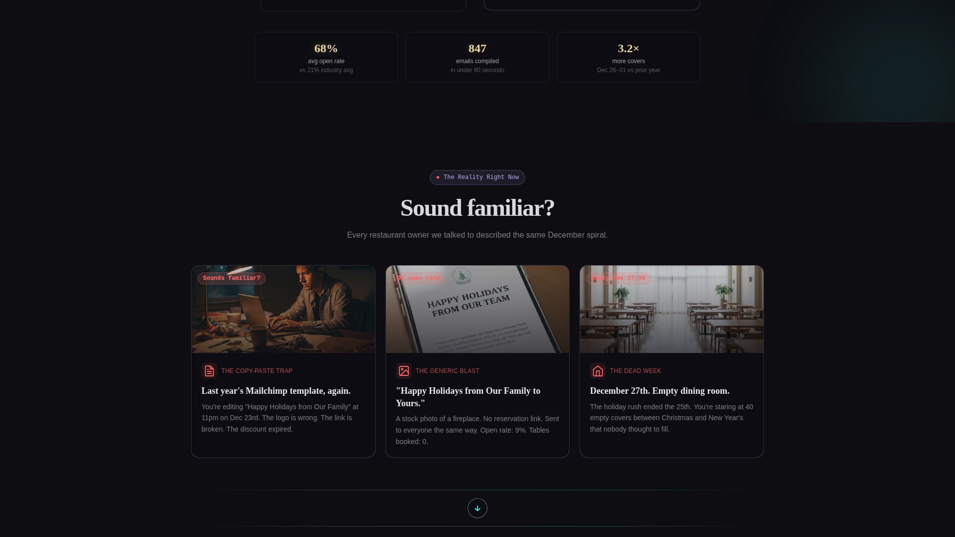 Reserv - Festive Restaurant Landing Page Template