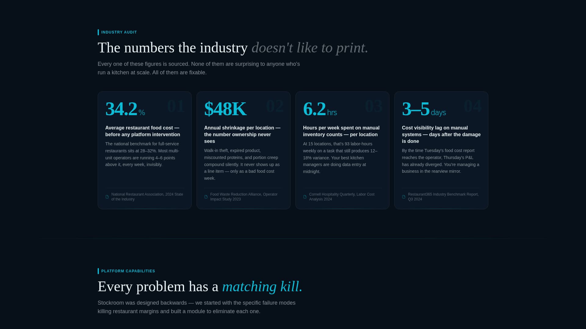 Stockroom - Powerful Inventory Landing Page Template