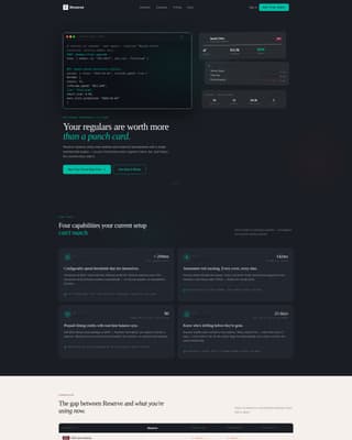 Reserve - Dynamic Restaurant Landing Page Template