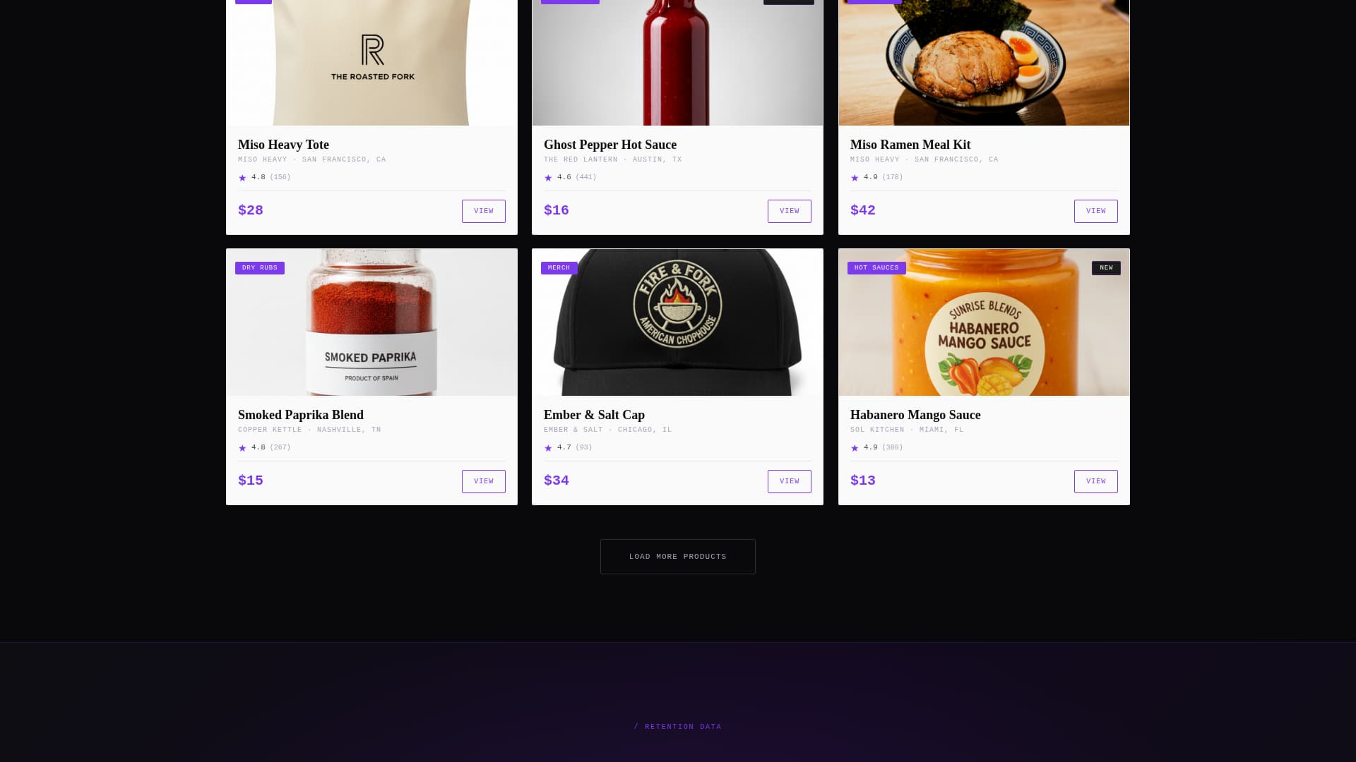 Carte - Vibrant Restaurant Landing Page Template