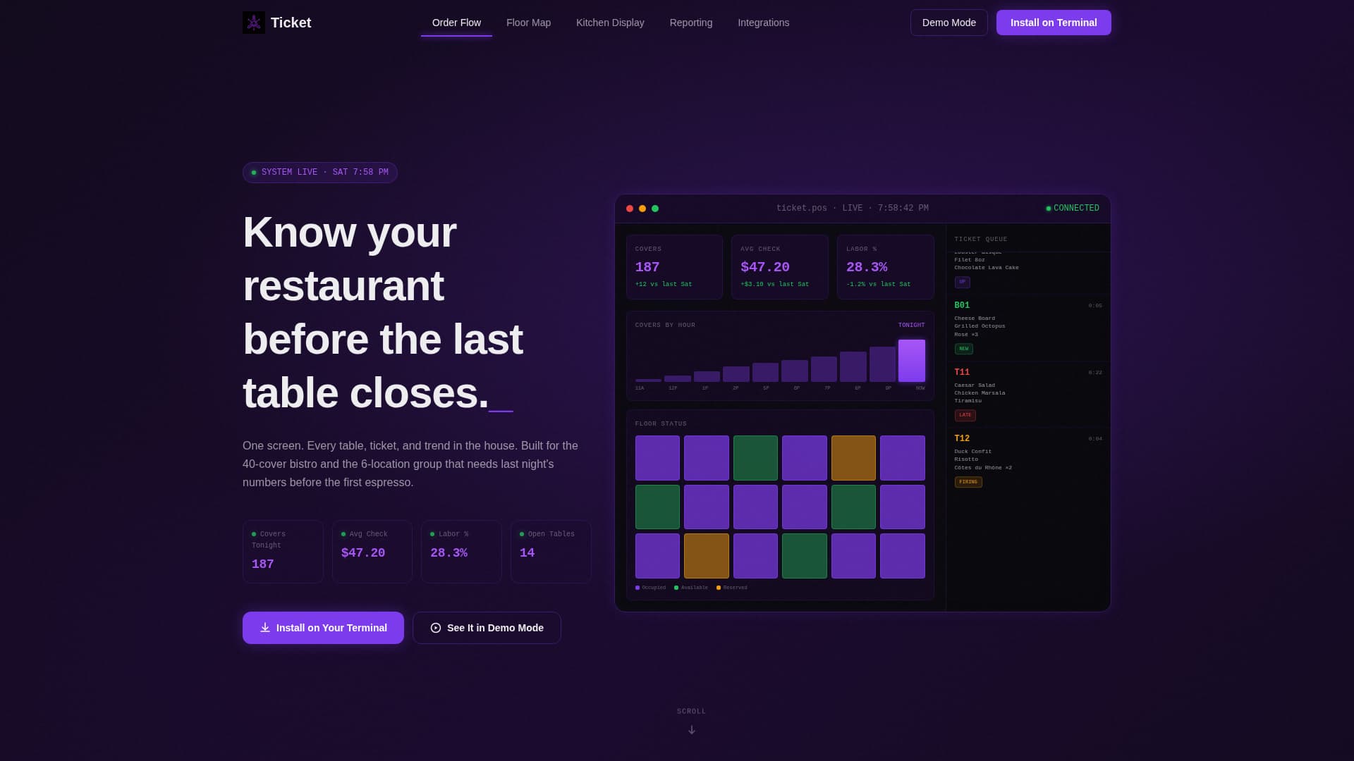 Ember — Contemporary Kitchen Landing Page Template