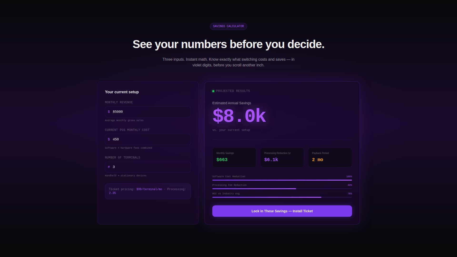 Ember — Contemporary Kitchen Landing Page Template