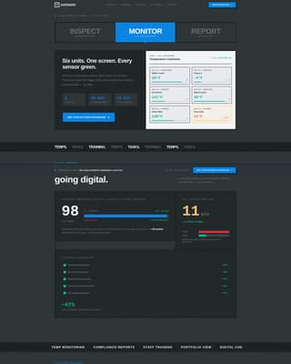 Restaurant - Modern Safety Landing Page Template