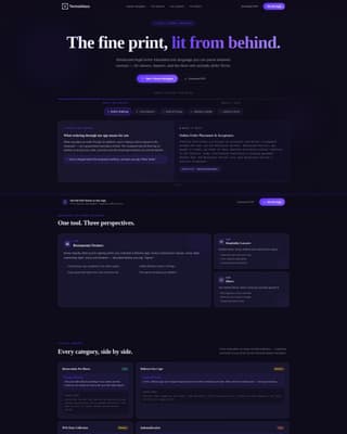 Restaurant Terms of Service Plain-Language Website Template
