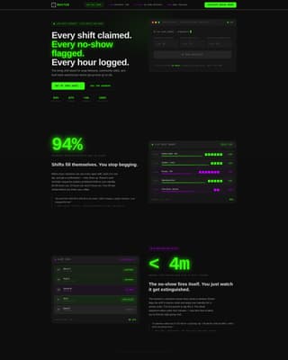 Roster - Powerful Volunteer Management Landing Page Template