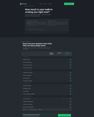 Stockroom - Precision Inventory Landing Page Template