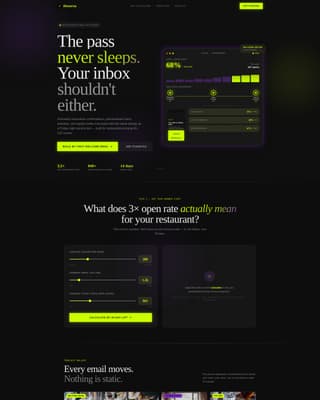 Reserva - Highvoltage Restaurant Landing Page Template