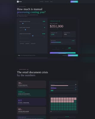 Parse - Intelligent Retail Landing Page Template