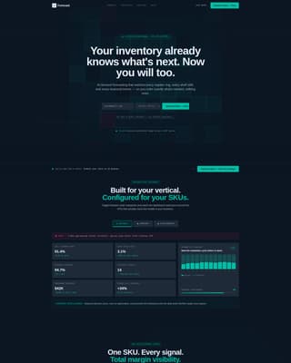 Stock — Supply Chain Ops Landing Page Template