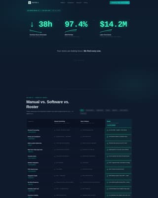 Schedule Pro — Booking System Landing Page Template