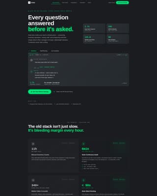 Aisle - Intelligent Retail Landing Page Template