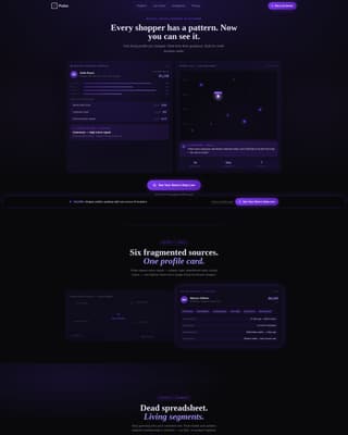 Pulse - Kinetic Retail Landing Page Template