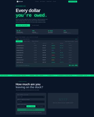 Recoup - Powerful Claims Landing Page Template