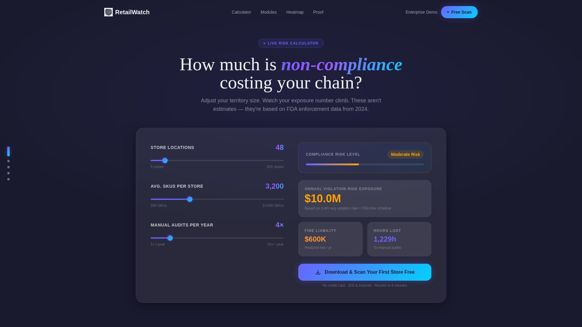 Comply - Powerful Retail Compliance Landing Page Template