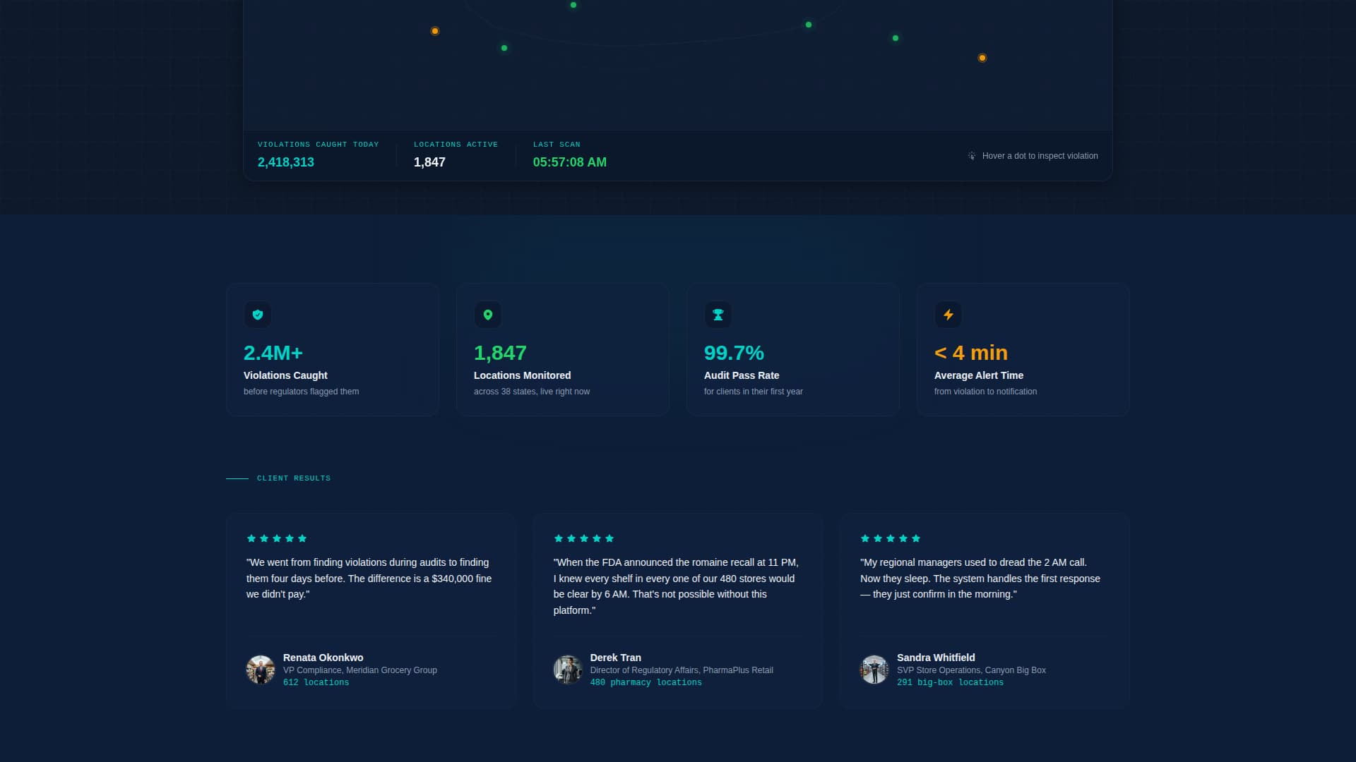 Audit — Governance Risk Landing Page Template
