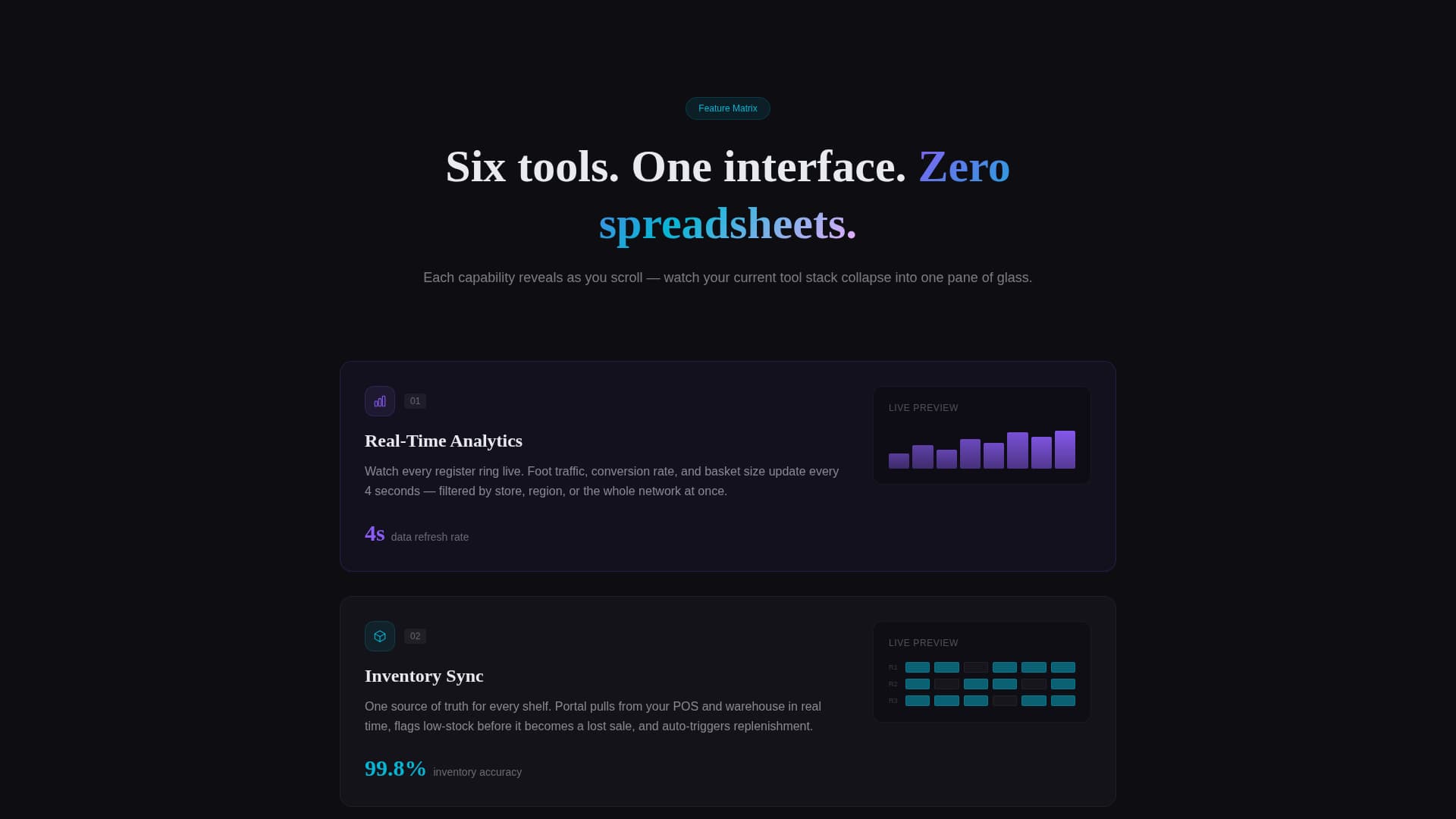 Portal - Powerful Retail Landing Page Template