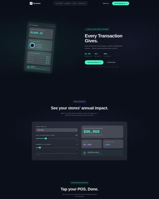 Giveback - Effortless Donation Landing Page Template