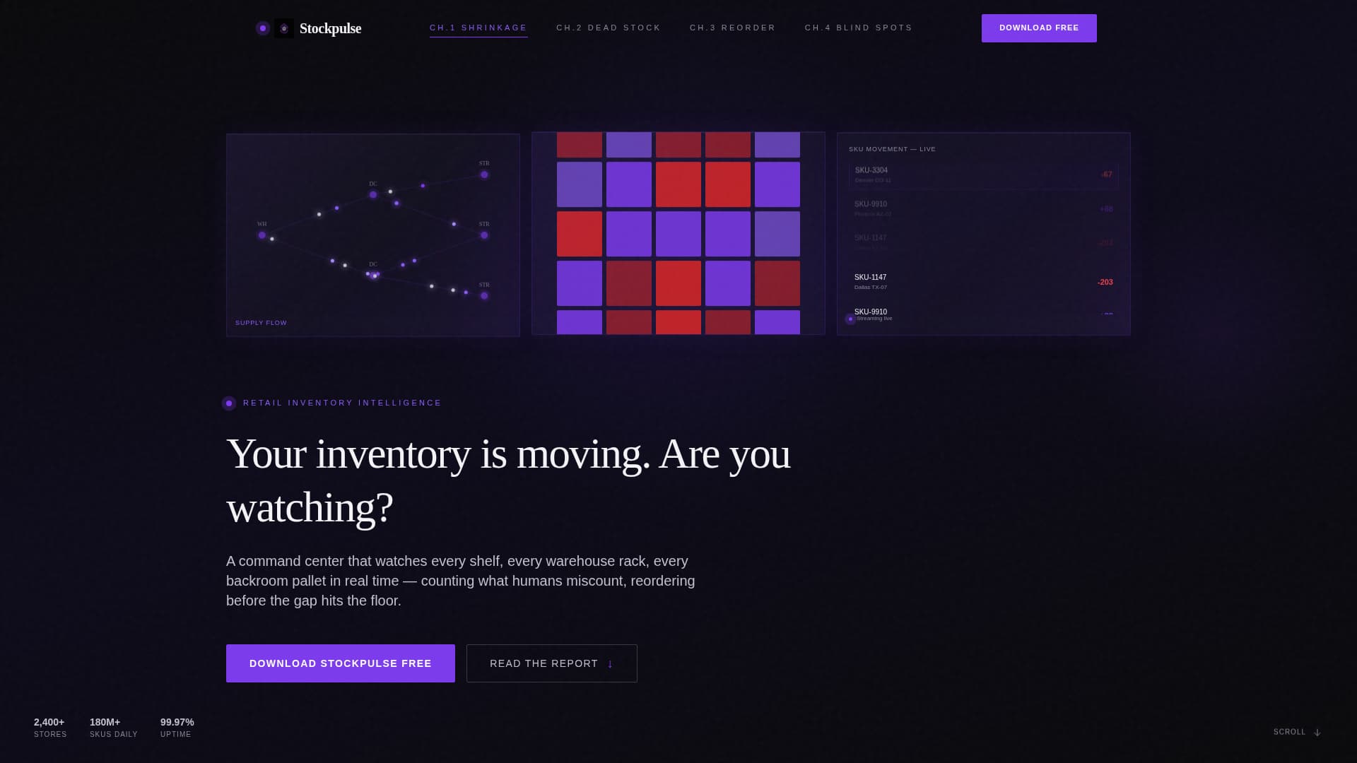 Retail - Premium Inventory Landing Page Template