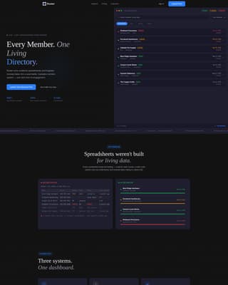 Roster - Dynamic Membership Landing Page Template
