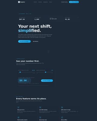 Register - Powerful POS Landing Page Template