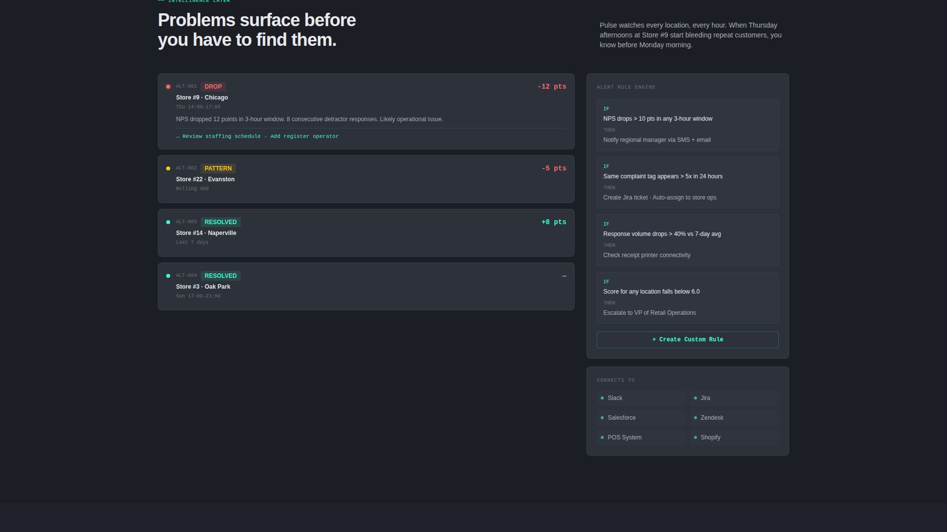 Pulse - Realtime Retail Landing Page Template