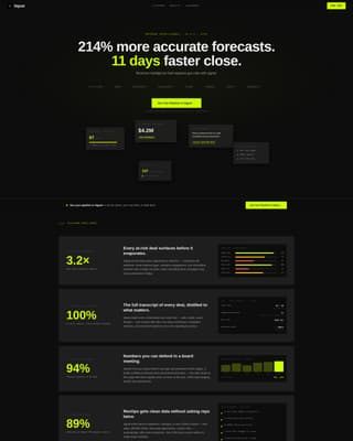 Signal - Intelligent Revenue Landing Page Template